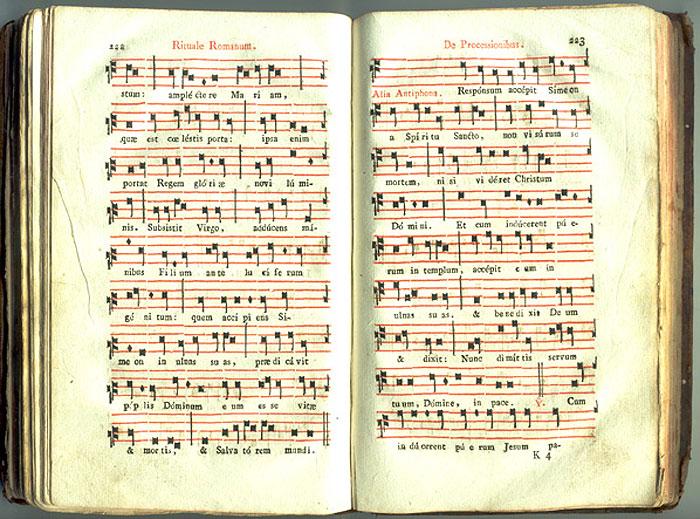 Catholic Missal - Other pages from the missal.