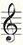 Treble clef